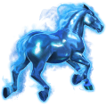 caballo divino hipergigante azul