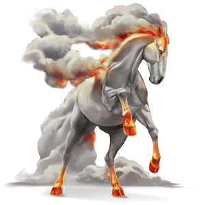 caballo divino humo