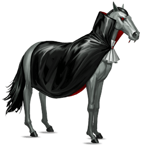 caballo de montar vampiro