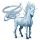 unicornio de montar elemento de aire