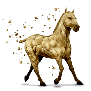 caballo de montar elemento de tierra
