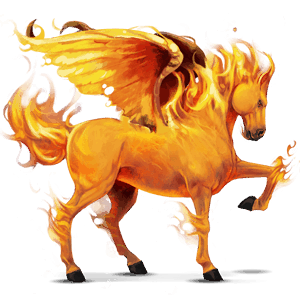 poni pegaso elemento de fuego