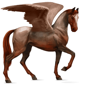 pegaso de montar azteca bayo tostado