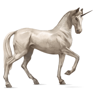 unicornio poni poni de terranova gris ratón