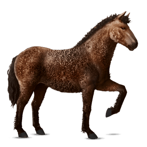 caballo de tiro shire bayo tostado