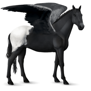 pegaso de montar tennessee walker bayo tostado