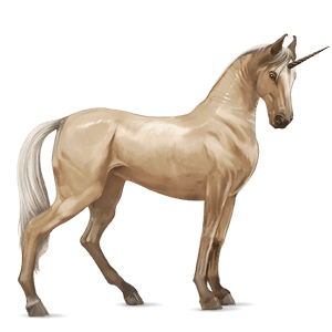 unicornio de montar marwary alazán tostado