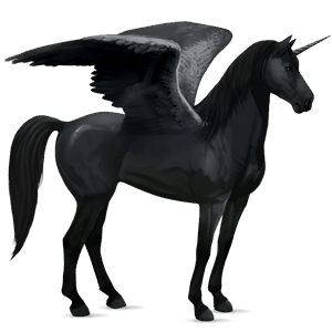 unicornio de montar alado kwpn alazán tostado