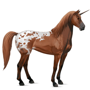 unicornio de montar pura raza española cremello