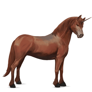 unicornio poni welsh gris claro