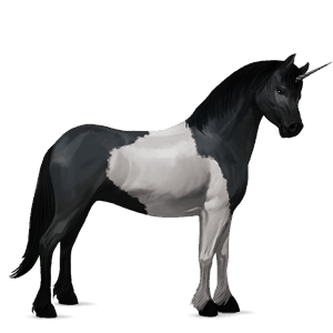 unicornio poni welsh alazán