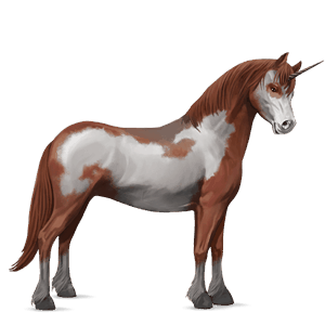 unicornio poni quarter poni bayo