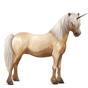 unicornio poni gris claro