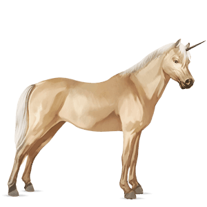 unicornio poni alazán