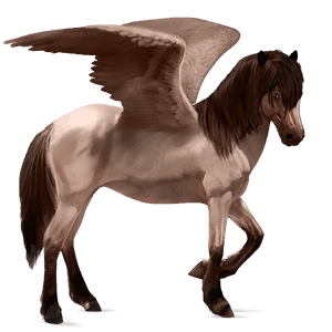 pegaso de montar tennessee walker alazán