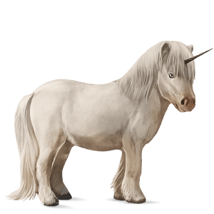 unicornio poni alazán