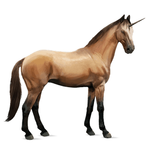 unicornio de montar isabelo