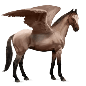 pegaso de montar tennessee walker roano