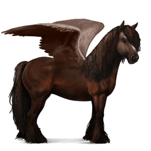 pegaso de montar kwpn bayo tostado