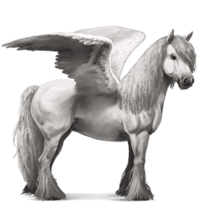 pegaso de montar tennessee walker alazán
