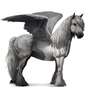 pegaso de montar tennessee walker alazán