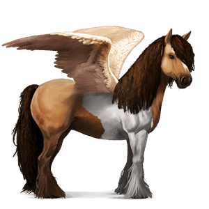 pegaso de montar tennessee walker negro