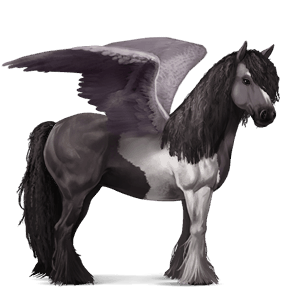 pegaso de montar kwpn alazán tostado crines lava