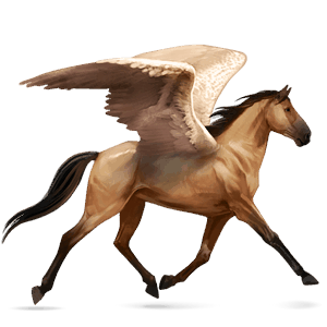 poni pegaso poni de terranova bayo cereza
