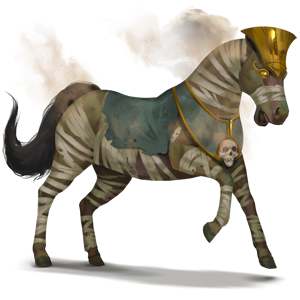 unicornio poni momia