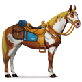 caballo de montar llanura