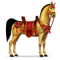 unicornio de montar desierto