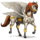 unicornio de montar rose