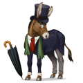 caballo de montar pelaje de mycroft holmes