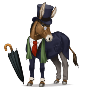 caballo de montar pelaje de mycroft holmes