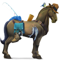 caballo de montar llanura