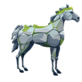 unicornio poni montaña