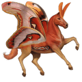 pegaso de montar pura raza española palomino