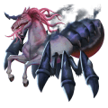 unicornio de montar gris claro