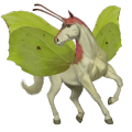 pegaso de montar negro