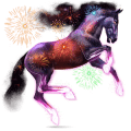 caballo divino fuegos artificiales