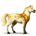 pegaso de montar nokota bayo tostado