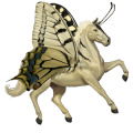 pegaso de montar cuarto de milla alazán