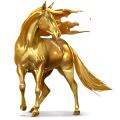 caballo divino oro