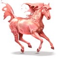caballo divino oro rosa