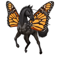 caballo de montar bayo