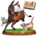 caballo divino músicos de bremen