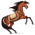 caballo mitológico rakhsh