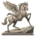 caballo divino escultura
