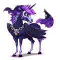 unicornio de montar palomino