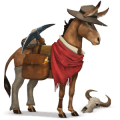 caballo errante wéstern